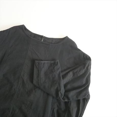 2024AW / FACTORY / 綿麻デニム＋綿ネル＋綿　HAGIHAGI　ワンピース / D-02 / 2501-0581