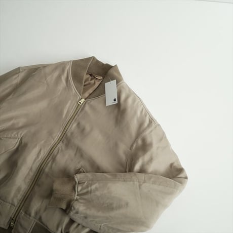 2026SS今季新作・人気完売品 / DEUXIEME CLASSE / BIO SILK MA1 / 26010500410010 / 2603-0127