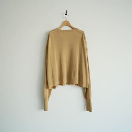 2022 / doublet / MILK FIBER OVERSIZED CARDIGAN / 2512-2206