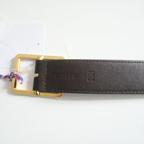 〇2022AW / 未使用 / DEUXIEME CLASSE購入品 / MAISON BOINET / REVERSIBLE ベルト / 22099510000230 / 2510-0251