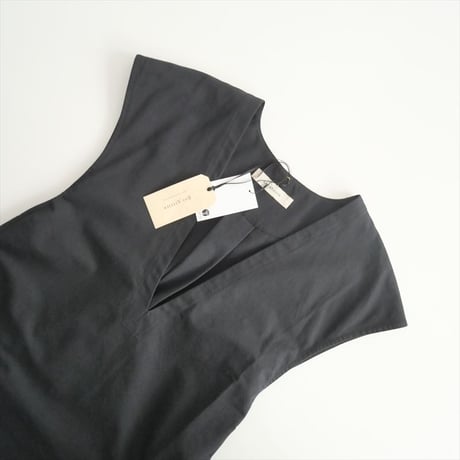 2022SS / 未使用 / RAI-ATELIER / cotton silk sleeveless dress / 2400-0147