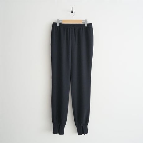 2023AW・人気完売品 / 未使用 / MUSE de Deuxieme Classe購入品 / Col Pierrot / スソリブ パンツ(NAVY) / 2409-0624