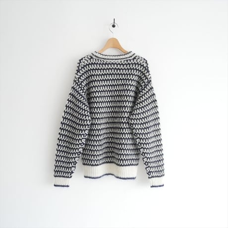 2022AW / BLAMINK / ジャガード3G　モヘヤシルクニット / 7913-106-0259 / 2512-1258
