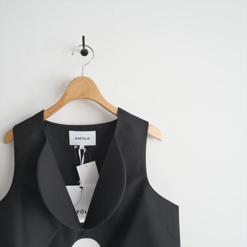 m*t様 ENFOLD エンフォルドWAVE CROPPED VEST ENFOLD WAVE CROPPED VEST エンフォルド2024