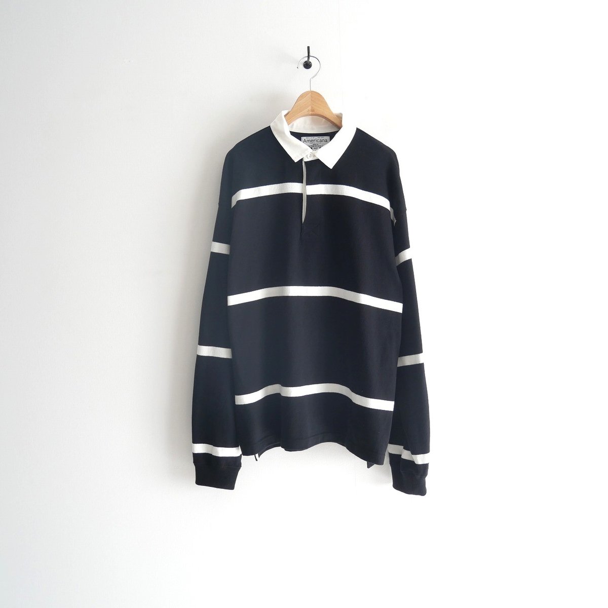 AP STUDIO - アメリカーナ AP STUDIO別注新作新品23,100円ボーダーラグビーシャツ 2023SS / AP STUDIO別注 / AMERICANA / ボーダーラグビーシャツ