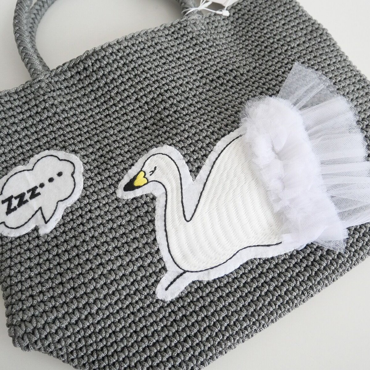 2022SS今季 未使用 / LUDLOW / コードバッグ M スワン / 2204-08 