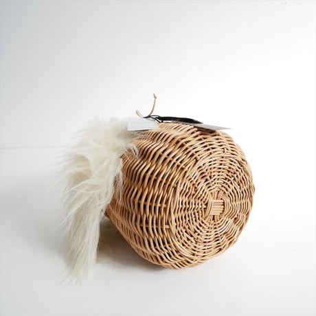 2024AW / 未使用 / SLOBE IENA購入品 / BAGMATI / ファーカゴバッグ / 24092913001230 / 2502-0254