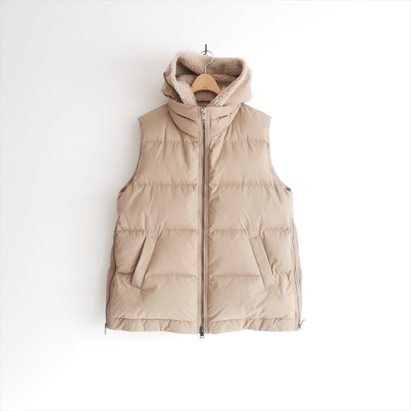 【L'Appartement購入】　LOU ANDREA VEST　ラムファー襟 2023AW / L'Appartement購入品 / LOU ANDREA / 2WAY D