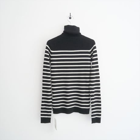 2022AW / 未使用 / L'Appartement / Border Turtleneck Knit / 22080560203730 / 2503-0845