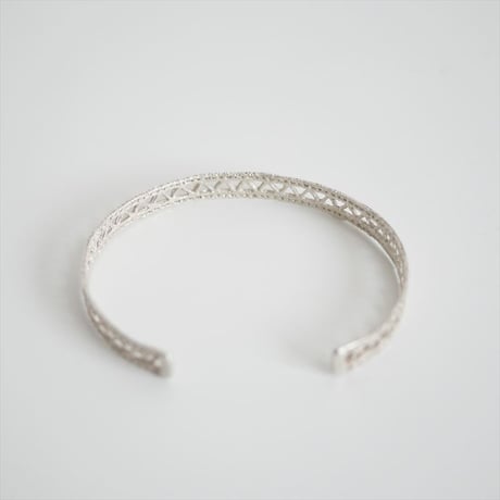 継続販売品 / MAISON RUBUS / recollection lace bangle (S) / 2411-1289