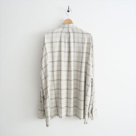 2023・人気完売品 / 未使用 / L'Appartement購入品 / REMI RELIEF / CHECK 2WAY SHIRT / 23050570003810 / 2409-0665