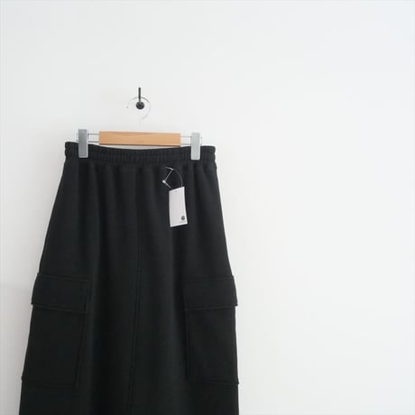 2023AW・人気完売品 / AP STUDIO / Warm Sweat Cargo Skirt / 23060586813030 / 2508-1273