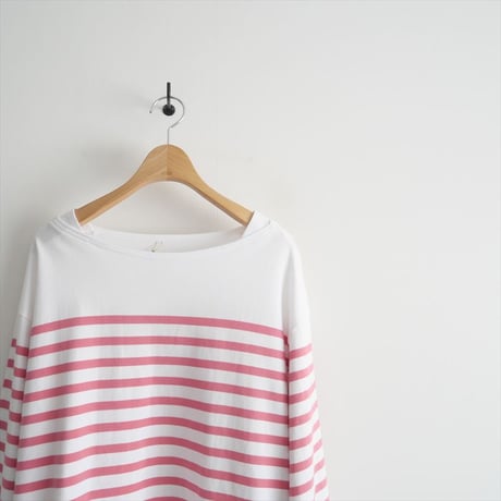 2023SS / nest Robe / Cotton Jersey Stripe Basque Shirt / 01231-1003 / 2404-2081