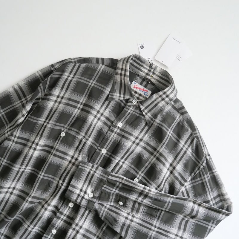 2023 / SPICK&SPAN / コットンボイルチェックルーズシャツ 2023 / SPICK&SPAN / コットンボイルチェックルーズシャツ