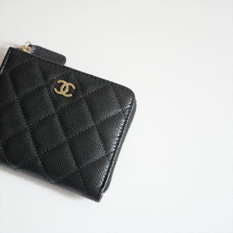 2024年購入品 / CHANEL / SMALL WALLET  MATELASSE キャビアスキン / AP3999 B10583 / 2508-0994