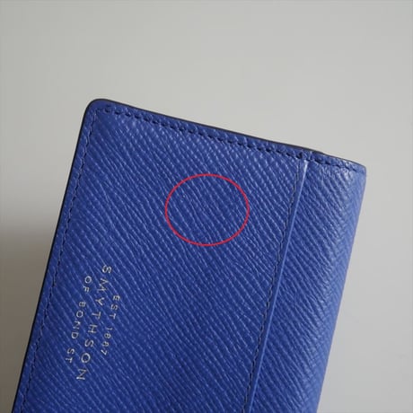 継続販売型 / SMYTHSON / Panama Folded Card Case With Snap Closure / 2503-0723