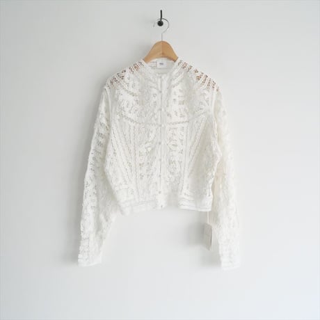 2023AW・人気完売品 / IENA LA BOUCLE / バテンレース ブラウス / 23051914373140 / 2412-0722