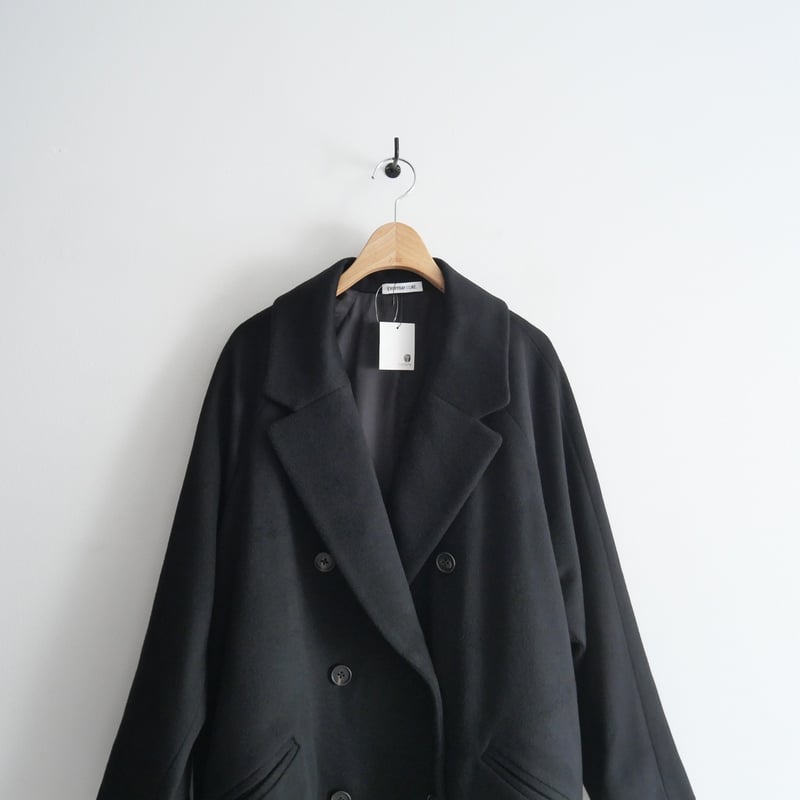 2022AW / DEUXIEME CLASSE / ShortDouble コート(BK)
