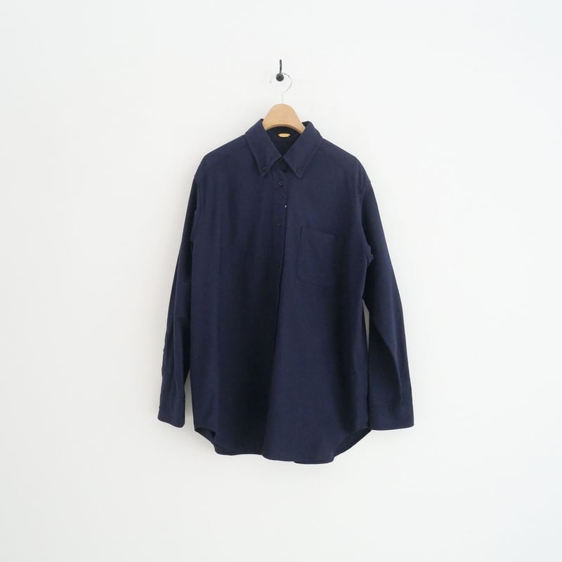 ebure クラッシーコットンサテンビッグシルエットシャツ ebure(エブール)｜【店舗限定】クラッシーコットンサテン ビッグ