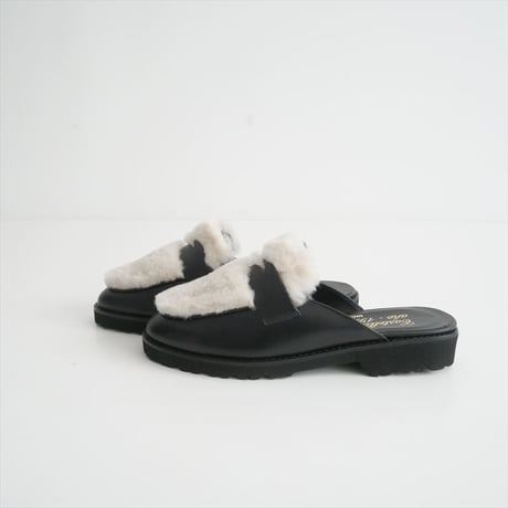 2023AW / 未使用 / SPICK&SPAN購入品 / CASTELLANO / ムートンローファースリッパ / 23093230001830 / 2410-0650