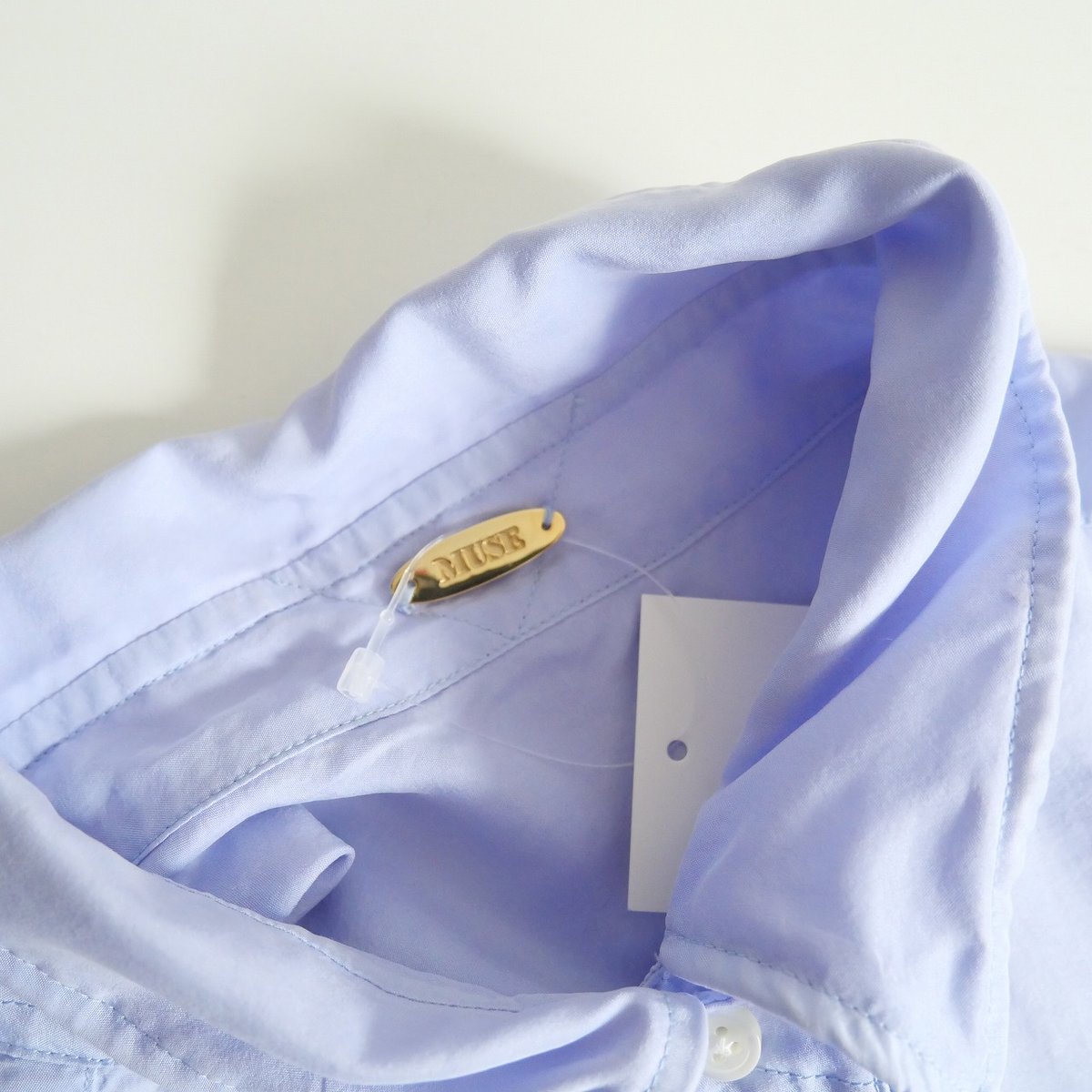 美品✨ドゥーズィエムクラス　シルク ウォッシュ シャツ　シルク100%　23SS 2023AW今季 / MUSE de Deuxieme Classe / シルク ウォッシュ