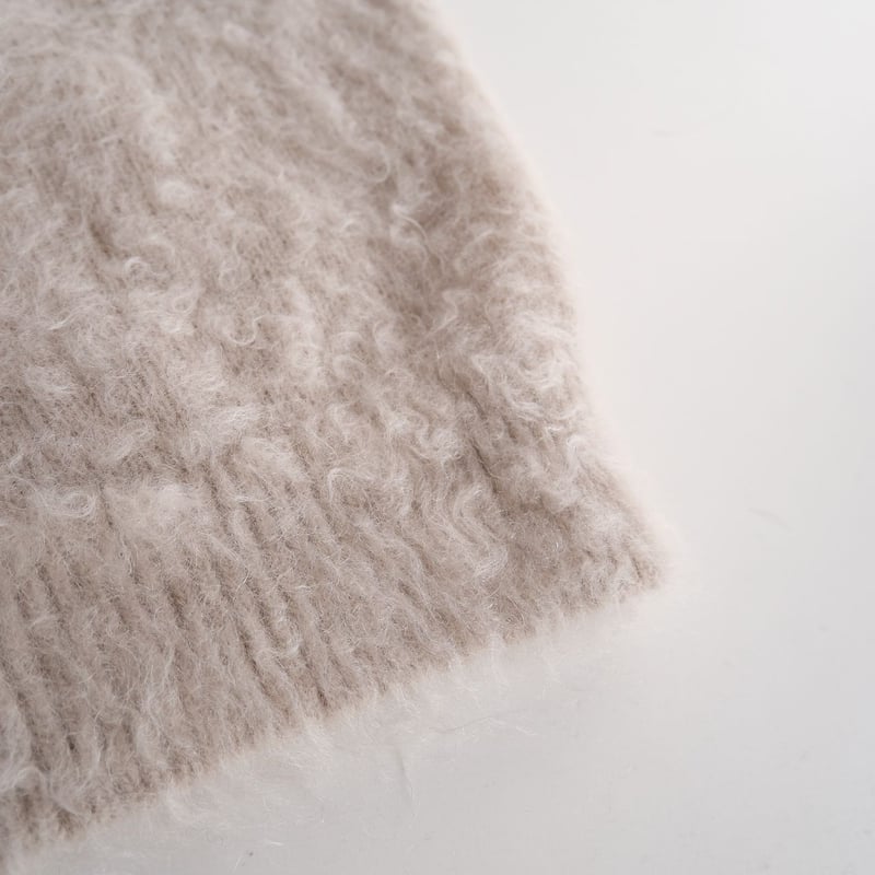 2023AW今季 / SLOANE / 5G天竺モヘヤ ショート丈クルーネック / SL8W-