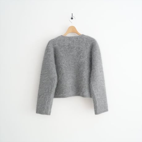 2024AW / 未使用 / TONAL / アンゴラニットジャケット / 004270017 / 2507-1235