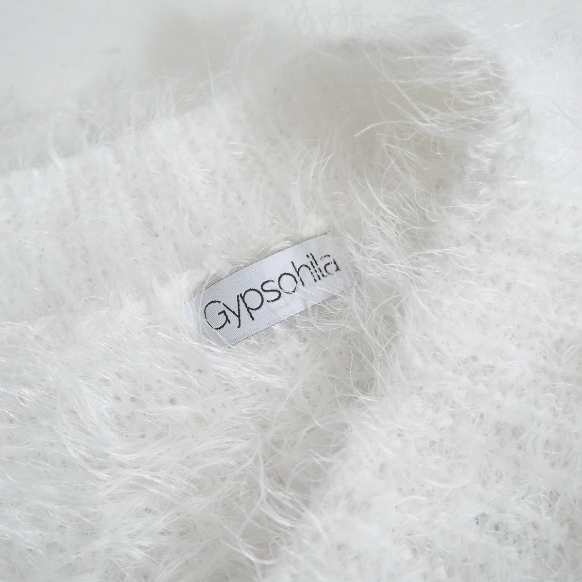 2022AW / Gypsohila / フェザーニットベスト / GPG-04 / 2311