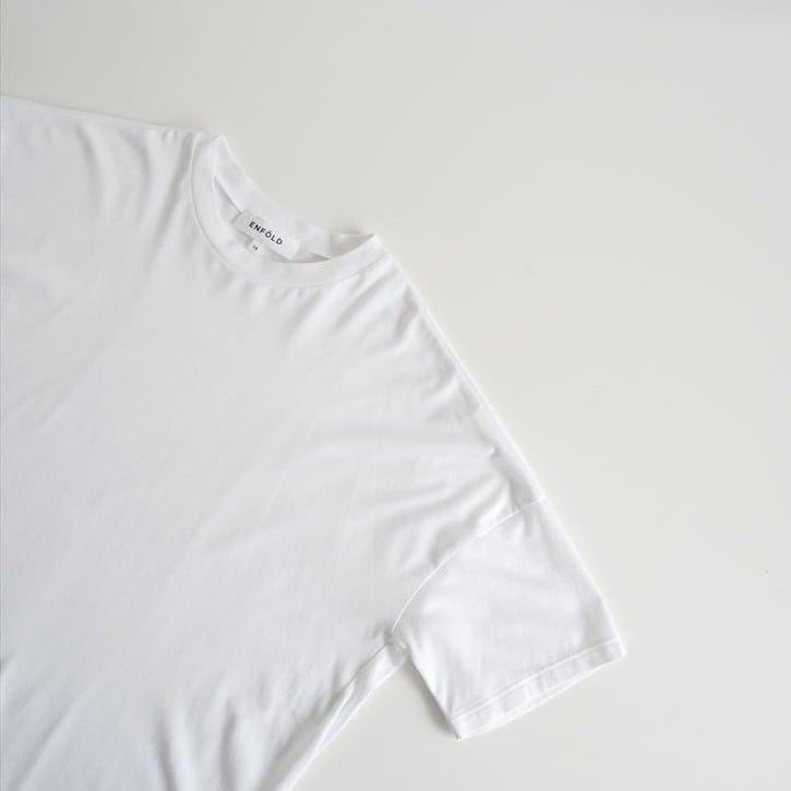 2025SS / ENFOLD / SLIT BIG T-SHIRT / 300IS680-2