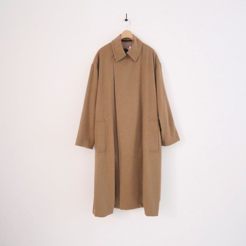 ATON LODEN COAT キャメル02