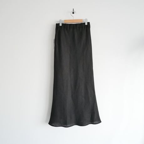 未使用 / SACRA / RUSTIC LINEN SKIRT / 123214122 / 2512-1355