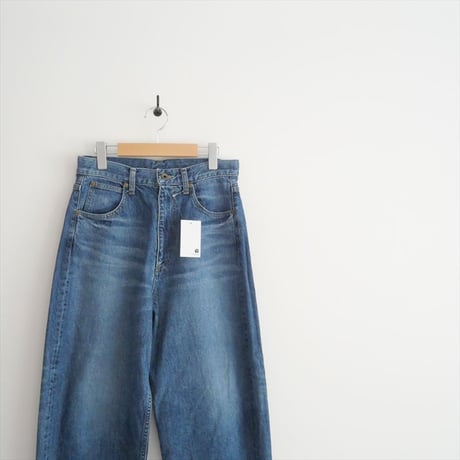 2023 / Cloth＆Cross / 裾フリンジカーブデニムパンツ / 2508-0555
