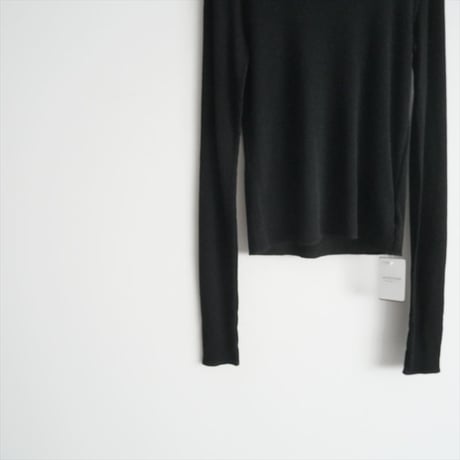 2023AW / 未使用 / Plage / super100s jersey turtle ニット / 23070922723040 / 2405-0368