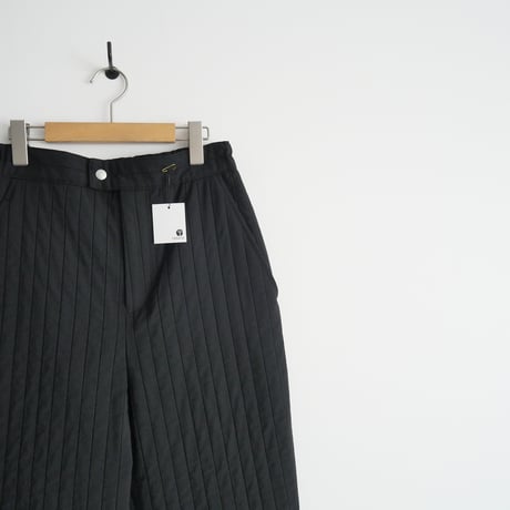 2021AW  / VERMEIL par iena / キルティング風ジップ仕様パンツ /  2208-1331