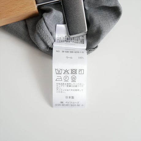2026SS今季・人気完売品 DEUXIEME CLASSE COOL VICTORIAN イージーパンツ 26030500427010 2606-2043