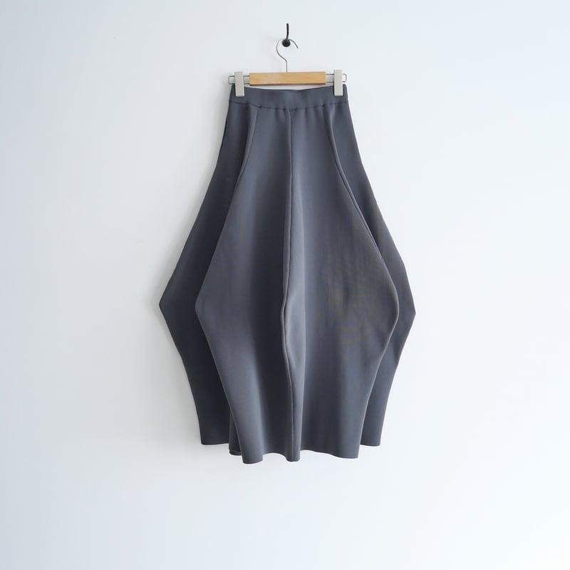 2022AW / ENFOLD / ANGEL YARN ニット Vaseフレア SK スカー 