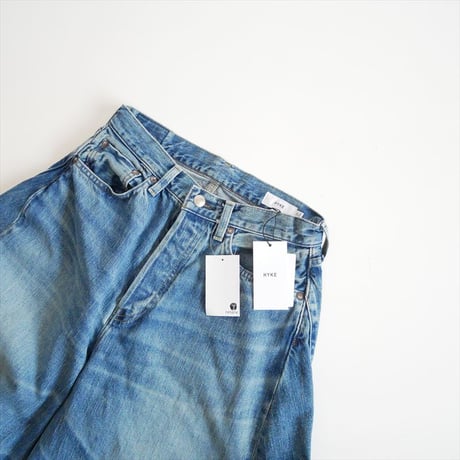 2025AW今季 / 未使用 / HYKE / DENIM SUPER WIDE LEG JEANS / 13353 / 2512-0881
