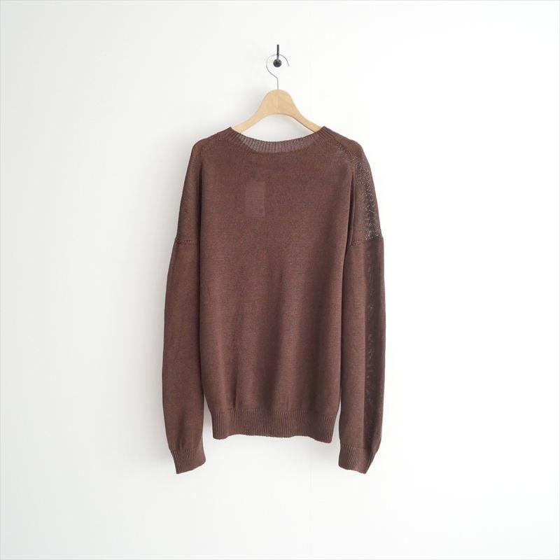 2025SS L'Appartement LINEN BF KNIT PULLOVER 250