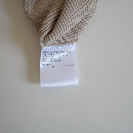 2022SS / Theory / Dry Cotton Karenia HS / 01-2101730 / 2411-1360