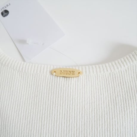 2023SS・人気完売品 / DEUXIEME CLASSE / Diner B RIB CROP タンクトップ / 23080500422010 / 2504-0462