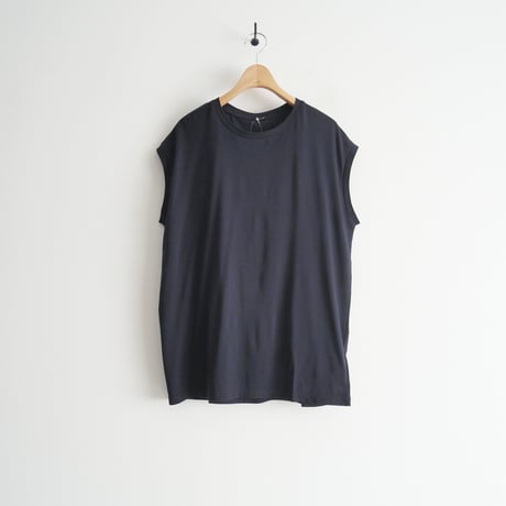 2021SS / 未使用 / DEUXIEME CLASSE / ツイカ loosey クルーネック タンクトップ / 21070500412210 / 2403-0202