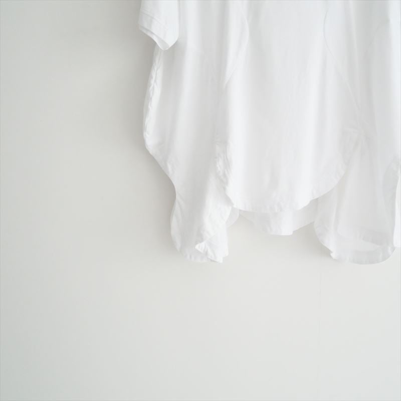 ENFOLD CURVE-SILHOUETTE T-SHIRT ホワイト enfold エンフォルド CURVE-SILHOUETTE T-SHIRT