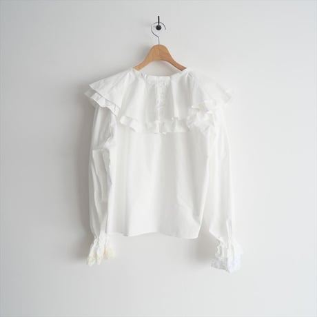 2024 / 未使用 / IENA二子玉川店限定品 / VIOLETTE ROOM / LACE BLOUSE  / 24051910001330 / 2412-0114