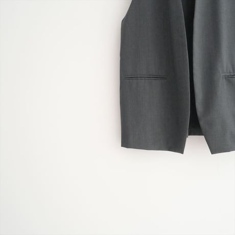 2023・人気完売品 / CALMER / CANONICO ベスト / 23011256501010 / 2409-0739