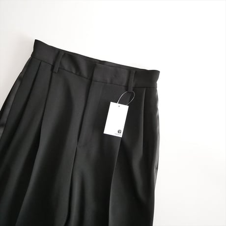 2025AW今季 / DEUXIEME CLASSE / トリアセジョーゼット タキシード パンツ / 25030500410030 / 2511-0855