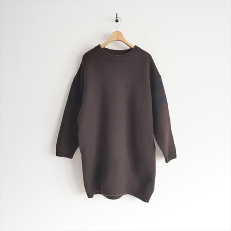 2021AW / 未使用 / Plage / Backインターシャミニワンピース / 21080922524030 / 2411-2141