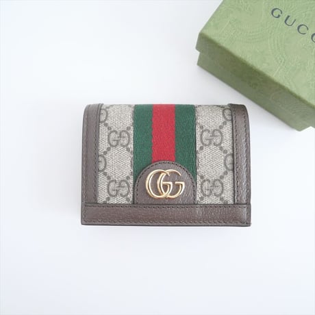 継続販売品 / GUCCI / オフィディア GG カードケース(コイン＆紙幣入れ付き) / 2409-0639