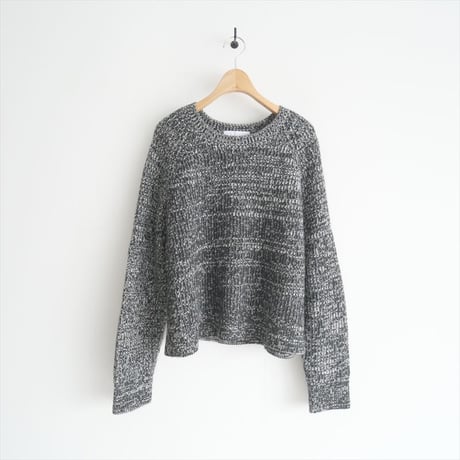 2023AW / AP STUDIO / melange Crew neck Pullover / 23080586606030 / 2501-0276