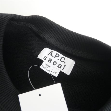 2021 / sacaiコラボ / A.P.C. / APC Tani Sweatshirt / 21E2-COEON-M27656 / 2502-0105