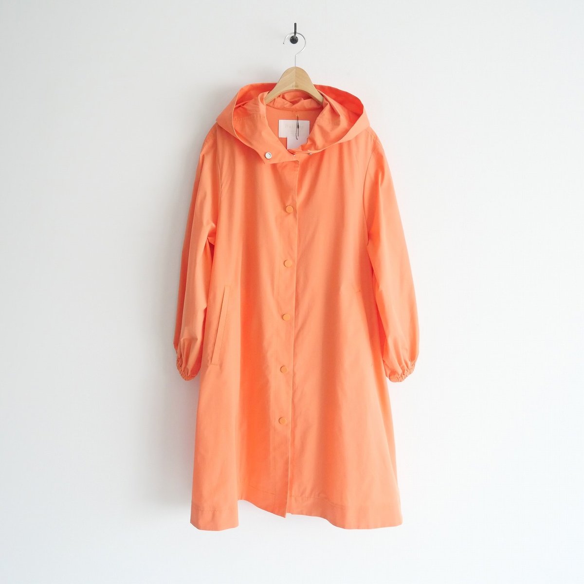 【美品】BALLSEY　ボールジィ ライトタフタ フーデッドコート ベージュ Ballsey(ボールジィ) ライトタフタ フーデッドコート - YAMAROKU